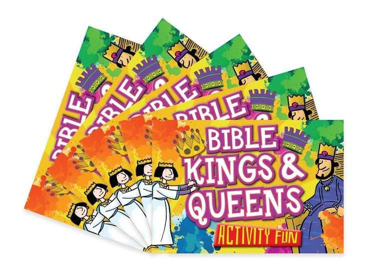 Bible Kings & Queens Activity Fun 5 Pack by Tim Dowley, Paperback