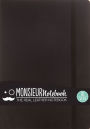 Monsieur Notebook Leather Journal - Black Sketch Medium