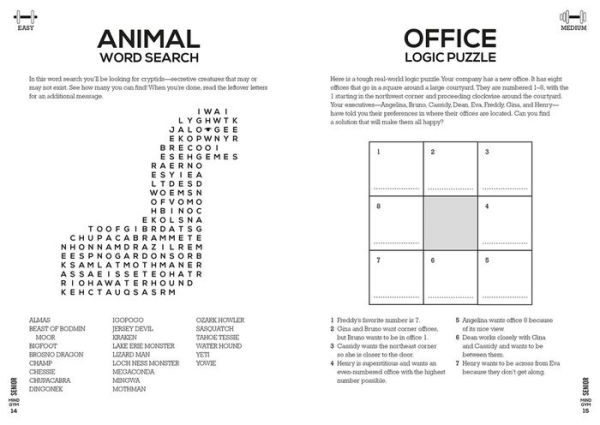 Senior Mind Gym: Puzzles to Exercise the Brain