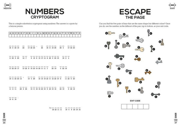 Senior Mind Gym: Puzzles to Exercise the Brain