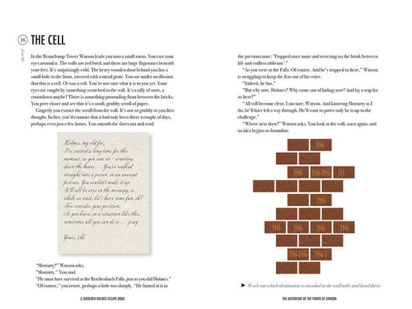 Sherlock Holmes Escape Book: Adventure of the Tower of London: Solve the Puzzles to Escape the Pages