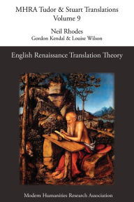 Title: English Renaissance Translation Theory, Author: Neil Rhodes