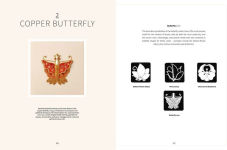 Alternative view 6 of Japanese Motifs in Stumpwork & Goldwork: Embroidered designs inspired by Japanese family crests