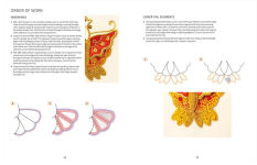 Alternative view 8 of Japanese Motifs in Stumpwork & Goldwork: Embroidered designs inspired by Japanese family crests