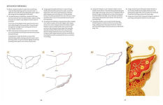 Alternative view 9 of Japanese Motifs in Stumpwork & Goldwork: Embroidered designs inspired by Japanese family crests