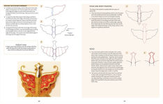 Alternative view 10 of Japanese Motifs in Stumpwork & Goldwork: Embroidered designs inspired by Japanese family crests