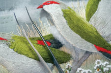 Alternative view 13 of Embroidered Birds and their Habitats: Hand embroidery techniques and inspiration