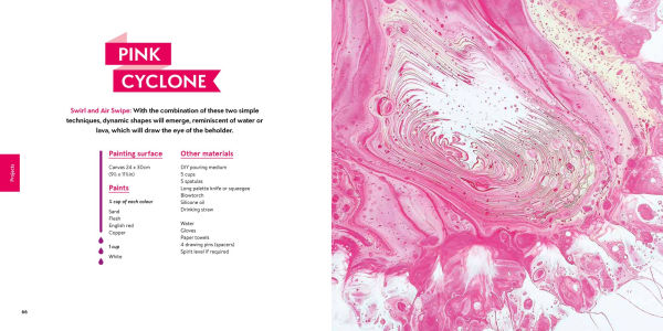 Acrylic Paint Pouring: 16 fluid painting projects & creative techniques