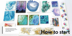 Alternative view 4 of Acrylic Paint Pouring: 16 fluid painting projects & creative techniques