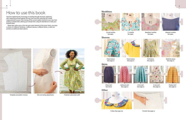 Dressmaking: The Easy Guide: Mix and match skirts, sleeves and necklines for over 80 stylish variations