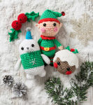Alternative view 6 of Amigurumi Christmas: 20 super-cute kawaii crochet projects for the festive season