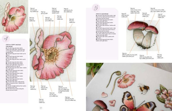 Kew Book of Nature Samplers, The: 10 embroidery projects with reusable iron-on transfers