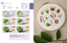 Alternative view 7 of Kew Book of Nature Samplers, The: 10 embroidery projects with reusable iron-on transfers