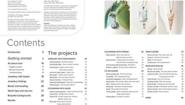 Modern Resin Jewellery: Over 50 inspiring easy-to-make projects