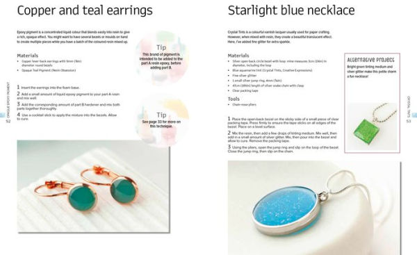 Modern Resin Jewellery: Over 50 inspiring easy-to-make projects