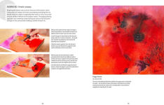 Alternative view 9 of Painting Abstract Nature on Canvas: A guide to creating vibrant art with watercolour and mixed media