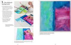 Alternative view 17 of Painting Abstract Nature on Canvas: A guide to creating vibrant art with watercolour and mixed media