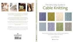 Alternative view 5 of Very Easy Guide to Cable Knitting, The: Step-by-step techniques, easy-to-follow stitch patterns and projects to get you started