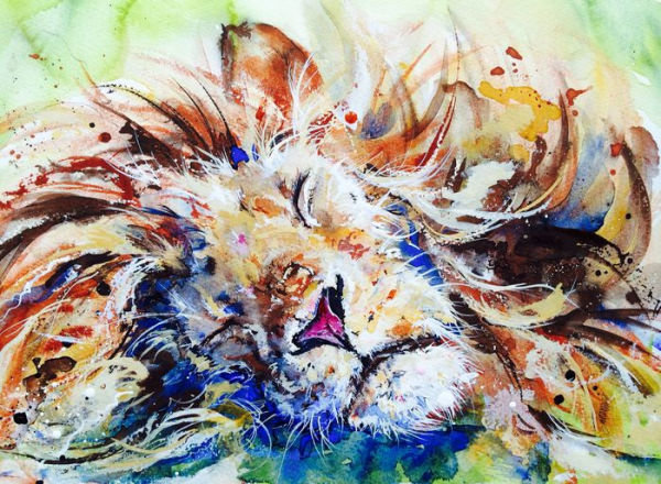 Loose and Lively Animals in Watercolour, Inks & Mixed Media