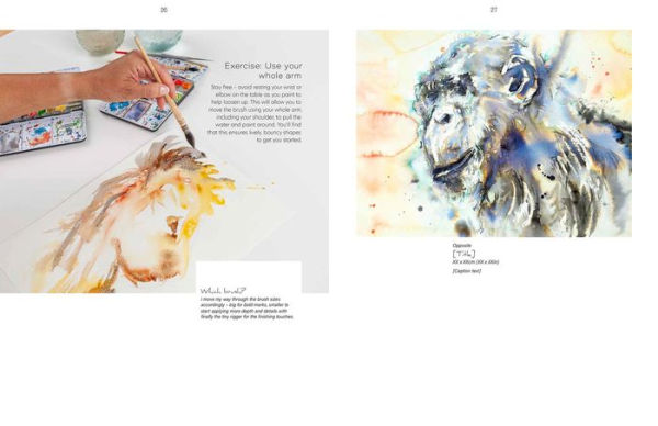 Loose and Lively Animals in Watercolour, Inks & Mixed Media