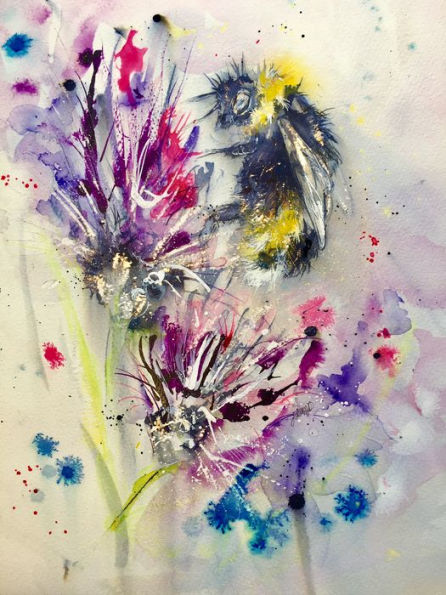 Loose and Lively Animals in Watercolour, Inks & Mixed Media