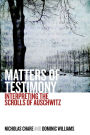 Matters of Testimony: Interpreting the Scrolls of Auschwitz / Edition 1