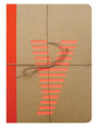 Neon Letter Art Large Notebook