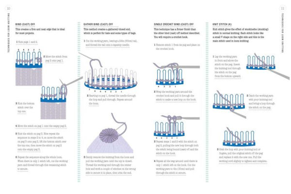 Loom Knitting: 35 quick and colorful knits on a loom