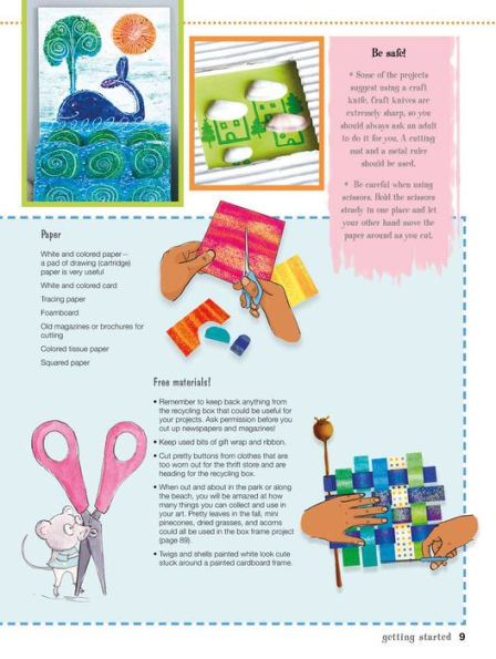 My First Painting and Collage Book: 35 fun and easy art projects for children aged 7 plus