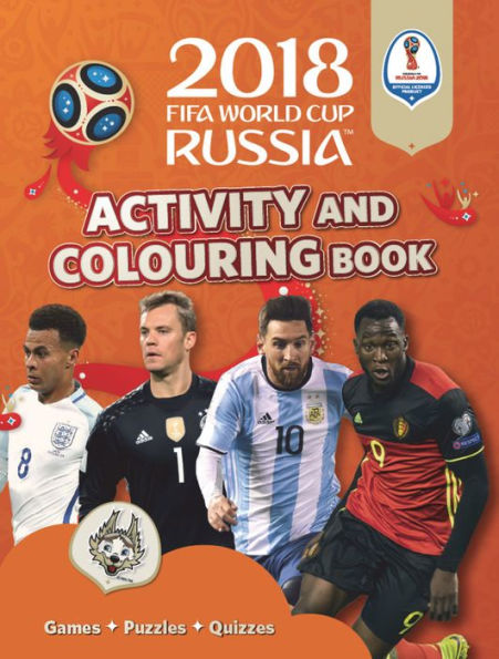 2018 FIFA World Cup Russia Activity and Colouring Book