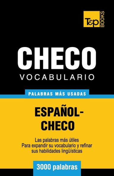 Vocabulario espaï¿½ol-checo - 3000 palabras mï¿½s usadas