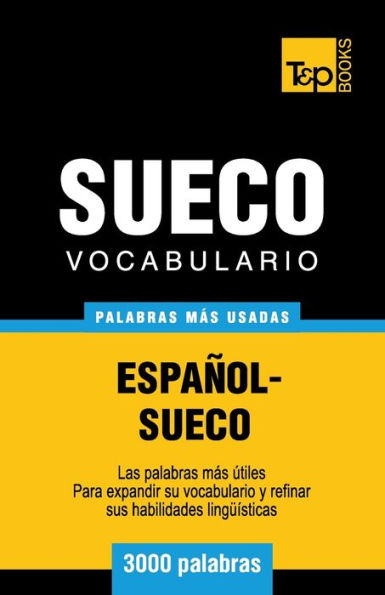 Vocabulario espaï¿½ol-sueco - 3000 palabras mï¿½s usadas
