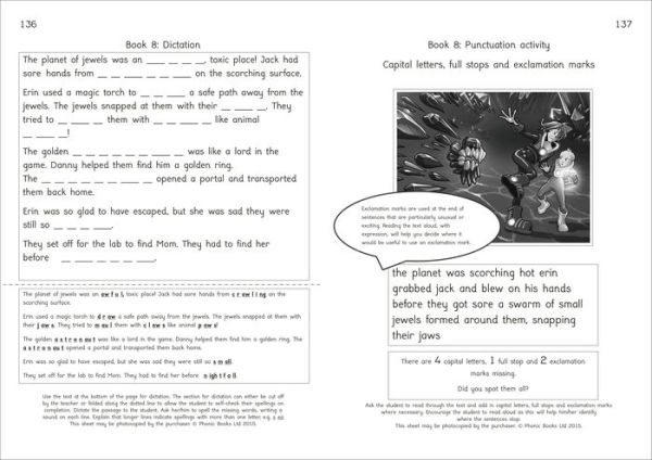 Phonic Books Rescue Activities: Activities Accompanying Rescue Books for Older Readers (Alternative Vowel Spellings)