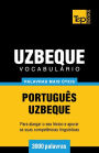 Vocabulï¿½rio Portuguï¿½s-Uzbeque - 3000 palavras mais ï¿½teis
