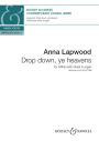 Lapwood: Drop Down, Ye Heavens for Satb/Organ