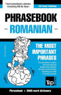 English-Romanian phrasebook and 3000-word topical vocabulary