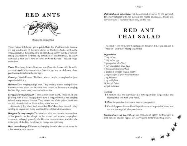 Insects: An Edible Field Guide