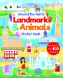 Around the World Landmarks & Animals Sticker Book