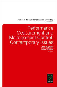 Title: Performance Measurement and Management Control: Contemporary Issues, Author: Marc J. Epstein