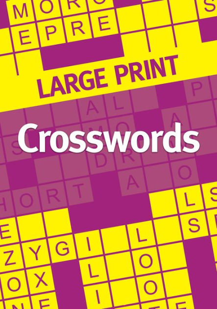 Large Print Crosswords Easy to Read Puzzles by Arcturus Publishing
