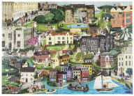 The World of Jane Austen 1000 Piece Puzzle: A Jigsaw Puzzle with 60 Characters and Great Houses to Find