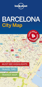 Title: Lonely Planet Barcelona City Map 1, Author: Lonely Planet