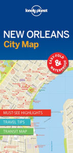 Title: Lonely Planet New Orleans City Map, Author: Lonely Planet