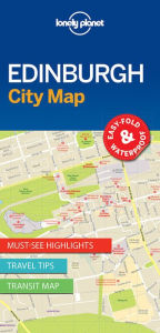 Title: Lonely Planet Edinburgh City Map, Author: Lonely Planet
