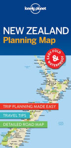 Title: Lonely Planet New Zealand Planning Map, Author: Lonely Planet