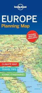 Title: Lonely Planet Europe Planning Map, Author: Lonely Planet