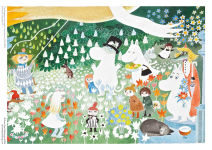 Alternative view 4 of Adult Sustainable Jigsaw Puzzle Moomin: A Dangerous Journey: 1000-pieces. Ethical, Sustainable, Earth-friendly