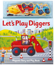 Title: Magnetic Let's Play Diggers, Author: Alfie Clover