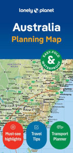 Title: Lonely Planet Australia Planning Map, Author: Lonely Planet
