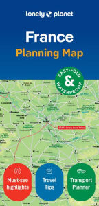 Title: Lonely Planet France Planning Map, Author: Lonely Planet